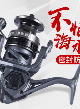 特奔渔轮防海水海钓轮海中之王钓鱼轮海竿矶钓路亚远投纺车轮渔具