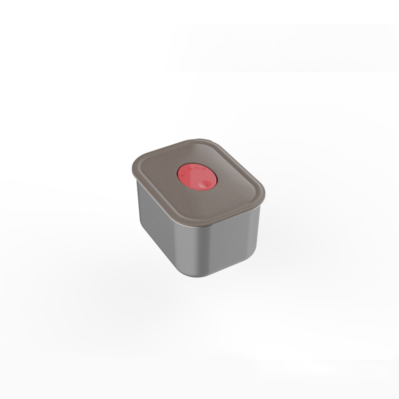 啡格长方形304不锈钢饭盒带盖密封冷热饭盒配件日式防漏T1专用