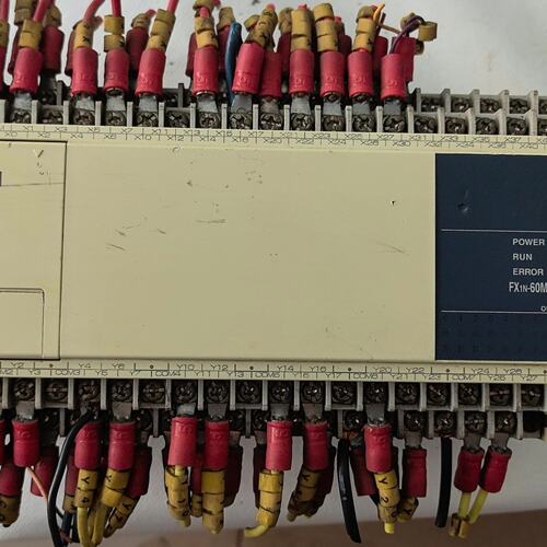 议价PLC FX1N-60MT-001，下来1台，成色可维修