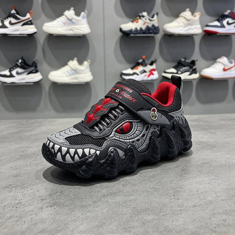 Skechers斯凯奇男童新款卡通闪灯炫酷潮流运动休闲怪兽鞋400112L