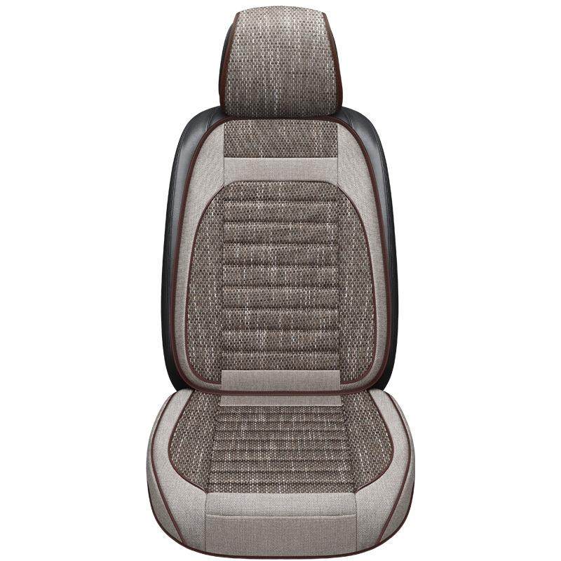 汽车亚麻坐垫主副驾驶后排无靠背全包三件套全车五座四季通用透气,汽车用品/电子/清洗/改装,通用脚垫,淘宝优惠券,粉丝福利购,淘宝优惠卷