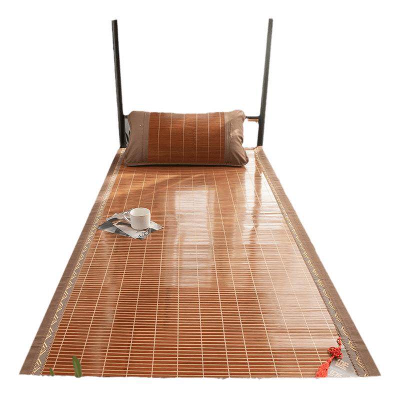 竹席凉席0.9学生宿舍单人床专用藤席夏季天儿童冰丝席子2025新款,床上用品,冰丝席,淘宝优惠券,粉丝福利购,淘宝优惠卷