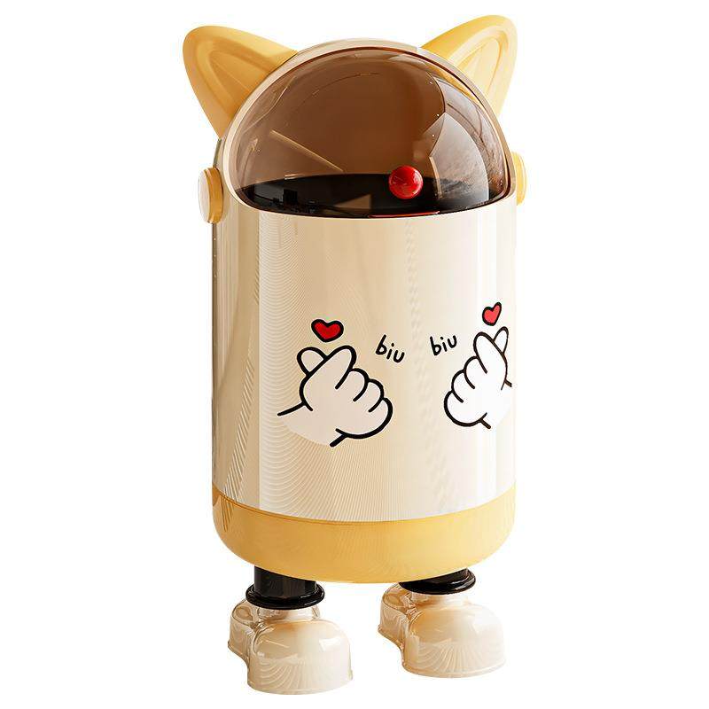 垃圾桶家用创意趣味猫耳大容量厕所厨房卧室客厅翻盖纸篓收纳筒,家庭/个人清洁工具,垃圾桶,淘宝优惠券,粉丝福利购,淘宝优惠卷