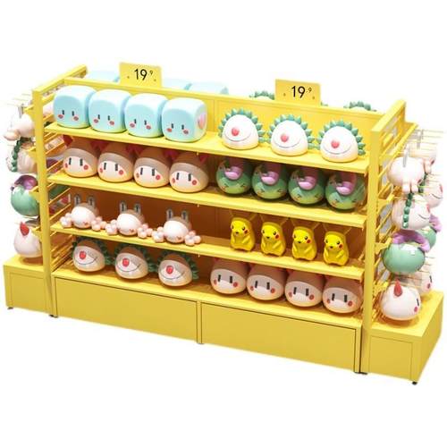 宠物店货架展示架k精品kv饰品店文具中岛展示台母婴店货架展示柜