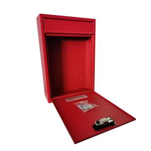 工厂直销户外金属信箱欧洲信报箱密码 1.M 锁邮箱0020