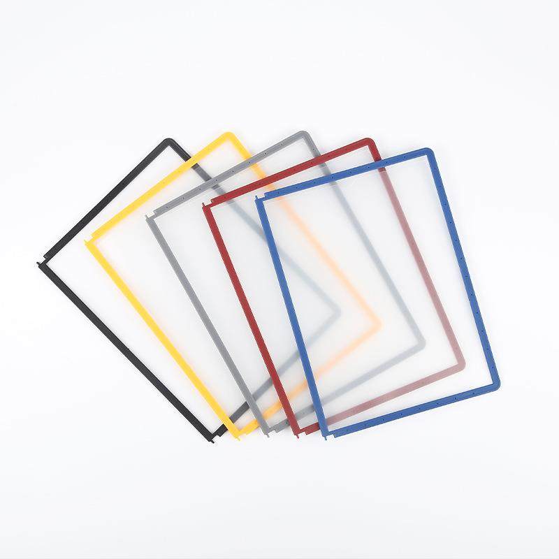 厂家直供A4翻页文件展示架壁挂式文件夹挂墙10页资料展示册现货