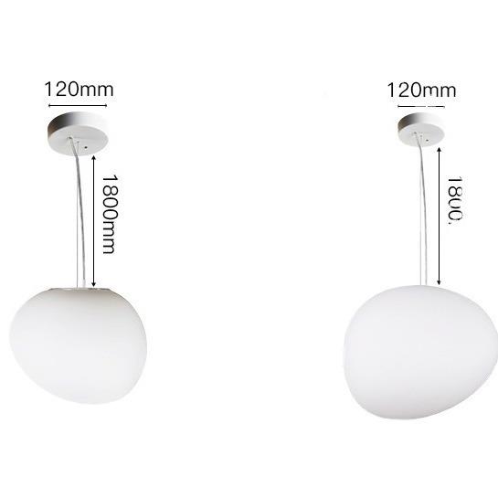 约形北欧简玻吊灯创意个性吧台餐厅咖啡厅卧室床璃头异鸡蛋吊灯