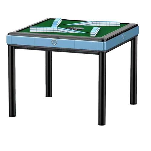 台灣110V免推牌旋翼過山車麻將機餐桌兩用折疊麻將麻雀桌低音降噪