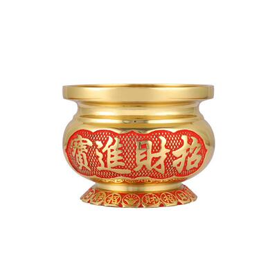 全铜香ZGY香招炉财金炉钱炉现货供奉财神插香供奉用品香炉