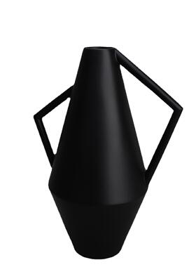 欧式简约双耳壶树脂花器花插样板房餐桌桌面卧室书房客厅饰品摆件