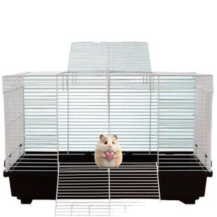 60加密仓鼠笼大号金丝熊笼子豪华别墅特超大养布丁小花枝窝防啃咬