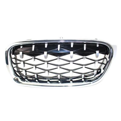 适用于3系中网改装F30F3513-19年改装流星半电镀格栅中网