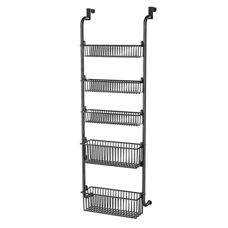 免打孔门后挂篮置物架多层收纳架浴室门后挂架多功能整理架背挂架,厨房/烹饪用具,抹布架/厨房清洁收纳架,淘宝优惠券,粉丝福利购,淘宝优惠卷