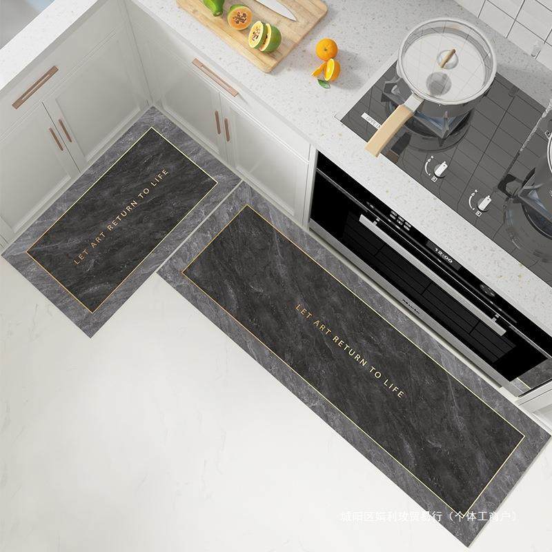 厨房地垫软硅藻泥防油家用防滑垫可擦免洗地毯耐脏防水吸水脚垫子,居家布艺,厨房地垫,淘宝优惠券,粉丝福利购,淘宝优惠卷