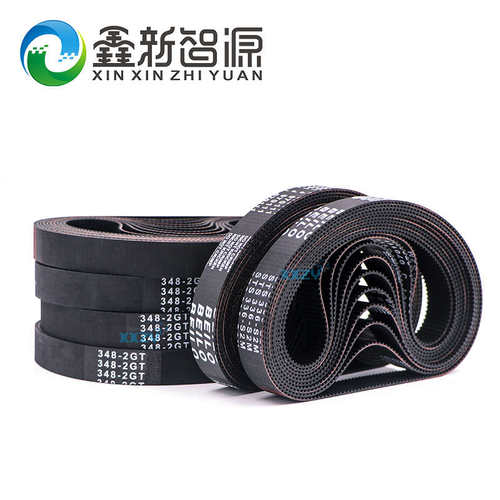 喷绘机小皮带电机进k步皮带黑迈/英威/迈杰特 336-S2M 380齿轮皮