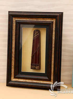 古筝琵琶二胡相框摆台挂墙家居装饰品H老师教师节礼物乐器模型摆