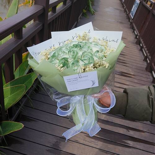 【蔷薇恋人】情人节送老婆女朋友大束成品混搭干花花束永生花玫瑰