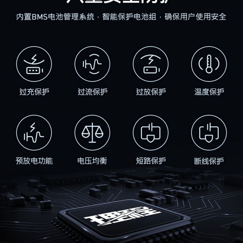 14.8V锂电池800伊酷达电绞轮电动渔轮锂电池 12V大容量10000mah