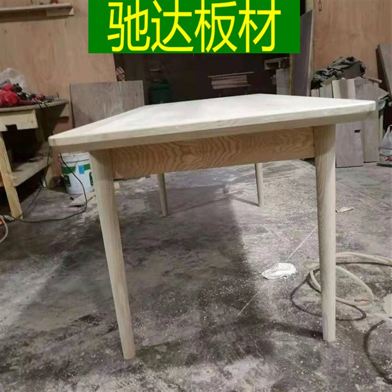 红白橡木实木桌定制板材木板台吧台板飘窗台板材料隔板