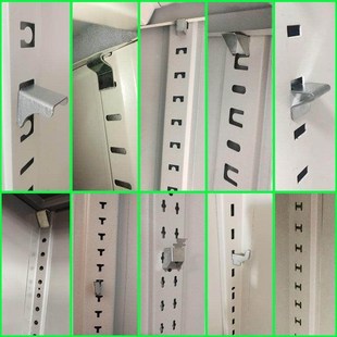 铁皮文件柜卡扣加厚隔板扣更卡子加长层板托支架扣
