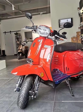 oyl lloy G TG复古踏板车后视镜车把反光镜