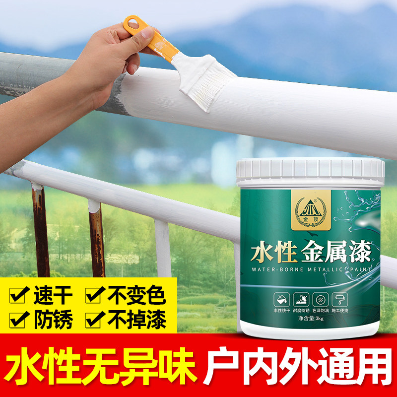 栏杆铁门漆免除锈防腐翻新快干自刷油漆漆