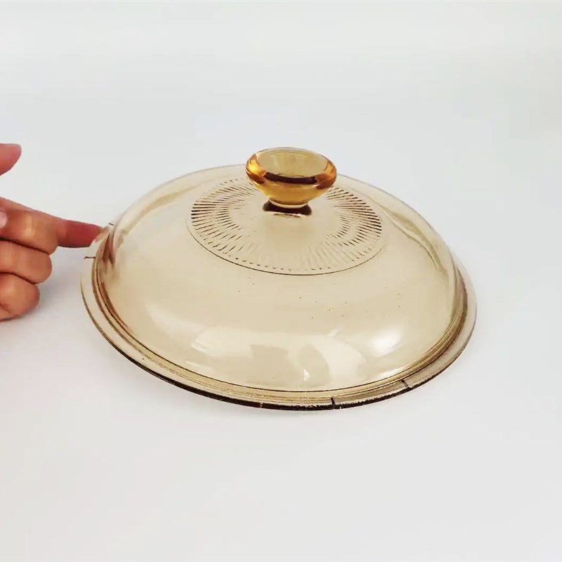 原装康宁锅盖家用玻璃盖子耐高温2. . .5L餐具