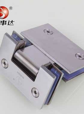 百事达浴室夹淋浴房玻璃门合页铰链向度浴室夹