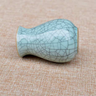 笔筒创意圆形淘青瓷龙泉陶瓷御书圆珠笔精品时尚文具铅笔房毛笔