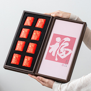 档茶叶包装盒空礼盒通用肉桂金骏眉普洱白茶散茶摆泡茶礼盒空盒