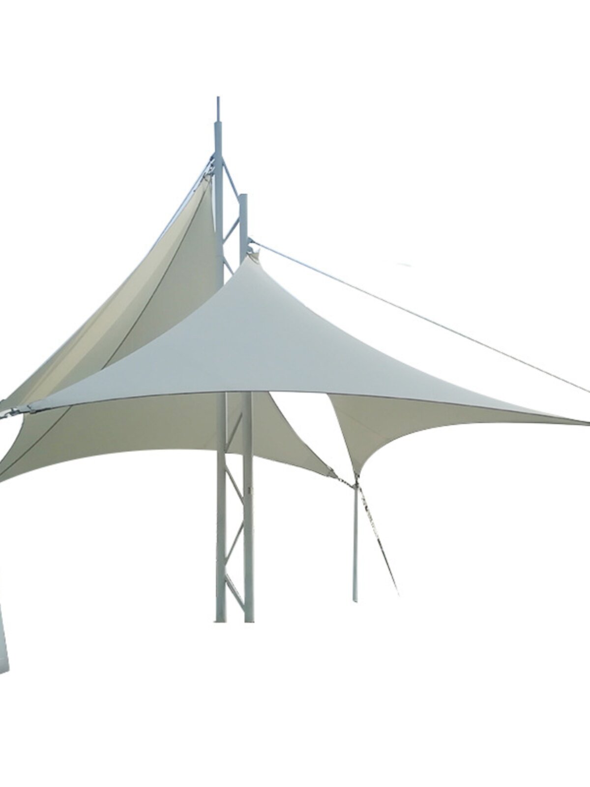 厂促膜结构景观棚小品棚景观伞公园广场休闲遮阳雨棚凉亭彩色张品