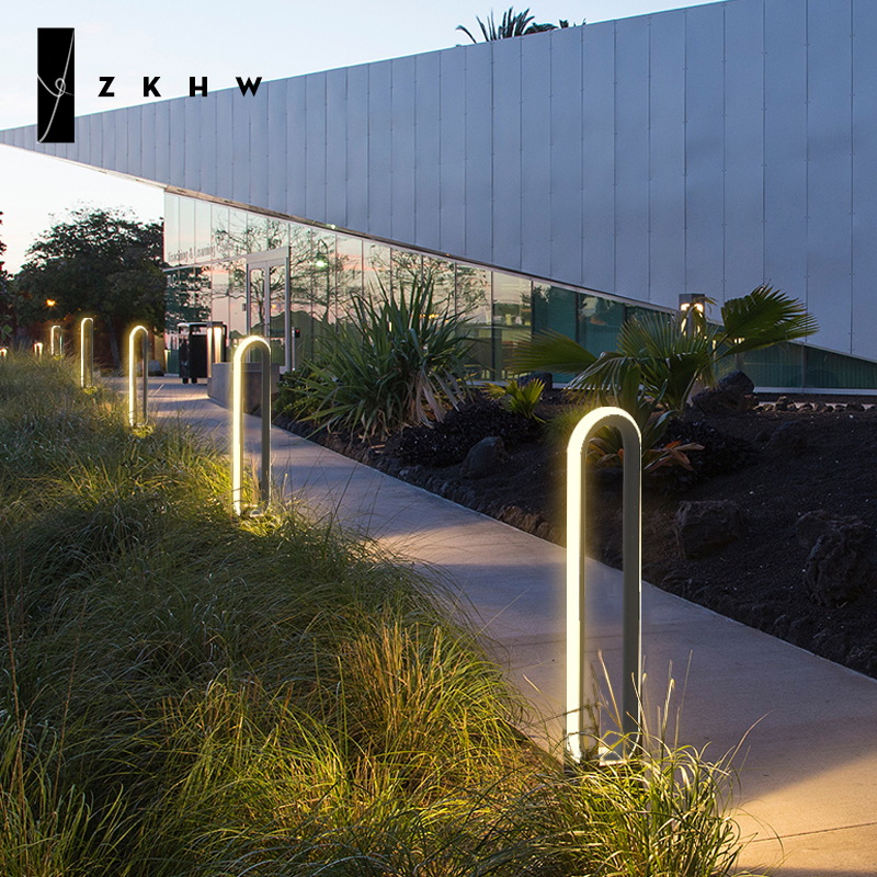 太阳能草坪灯户外庭院灯防水y现代简约室外景观灯花园灯地插式灯