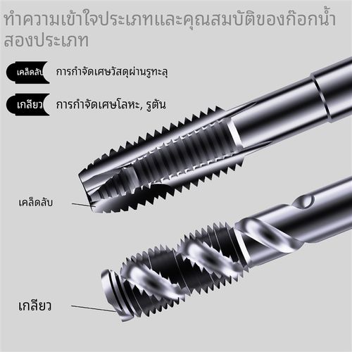 RNSK含钴M35氮化机用丝锥先端螺旋丝攻不锈钢专用钻头4m5m6m8m10