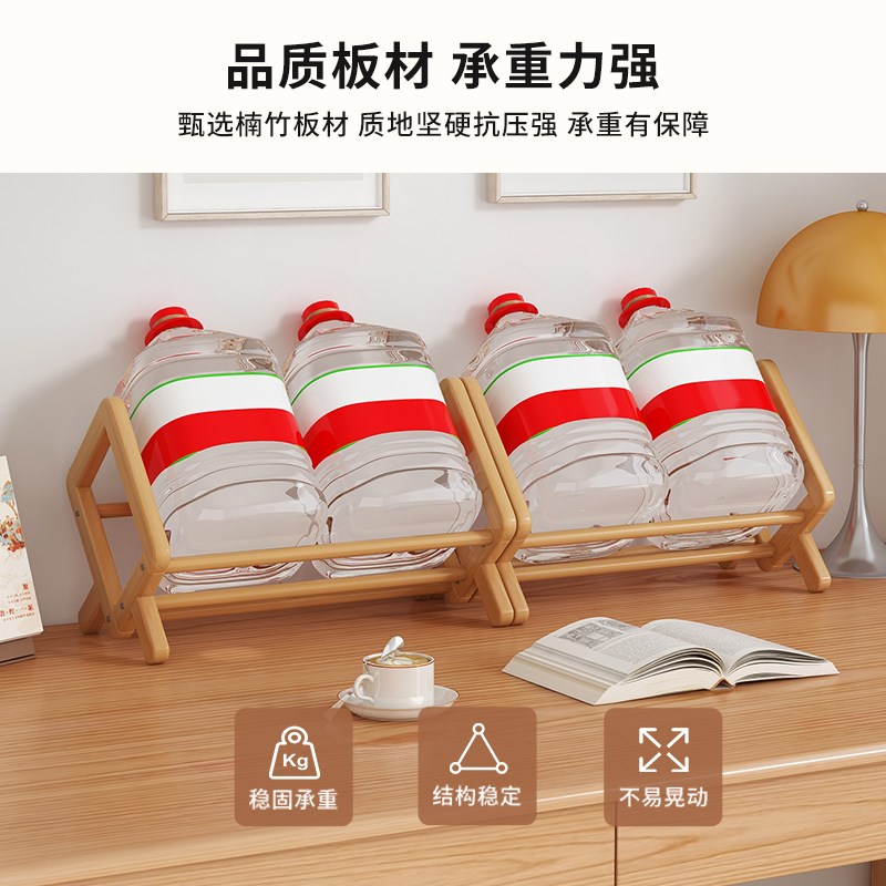 床头柜小型书架可伸缩简易飘窗迷你桌面多功能书柜桌上收纳置物架