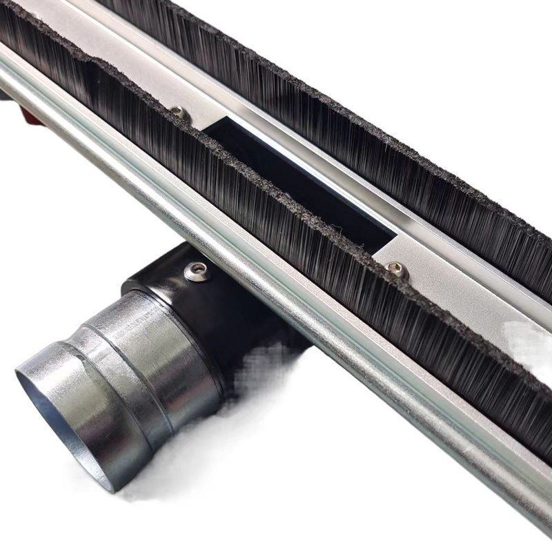 工业吸尘器配件50mm吸水扒铝合金头吸头拖把水刷胶条大全通用