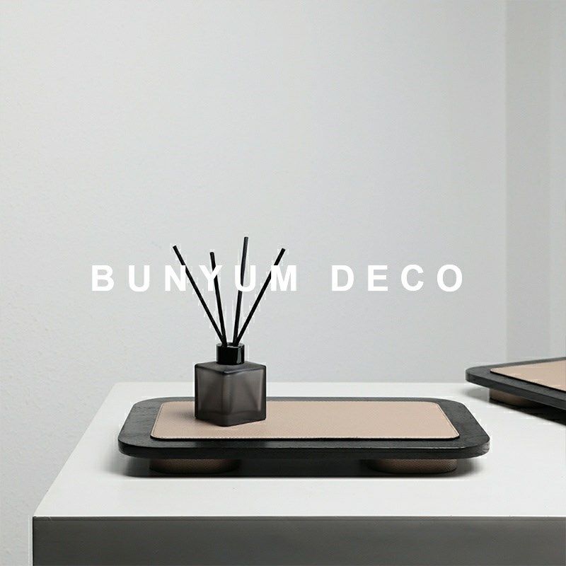 本与现代轻奢拼色正方形皮革托盘售楼处样板间客厅软装饰收纳摆件,家居饰品,装饰摆件,淘宝优惠券,粉丝福利购,淘宝优惠卷