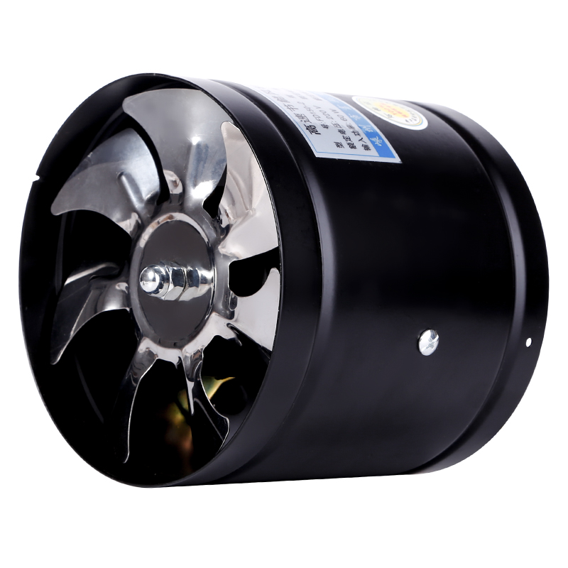 6寸强力圆形管道风机150/160mm静音通风换气排T风扇强力抽送风机