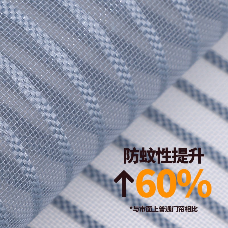 防蚊门帘2024新款大门专用金刚B网纱门纱窗磁吸条强力自粘防蝇门