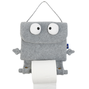 卫生间厕所多功能纸巾盒车载可爱布艺收纳袋抽纸卷纸筒架卫生纸盒