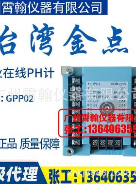 GOLDPOINT台湾金点GPP02工业在线式PH计酸度计PH/ORP控制器SCHMA
