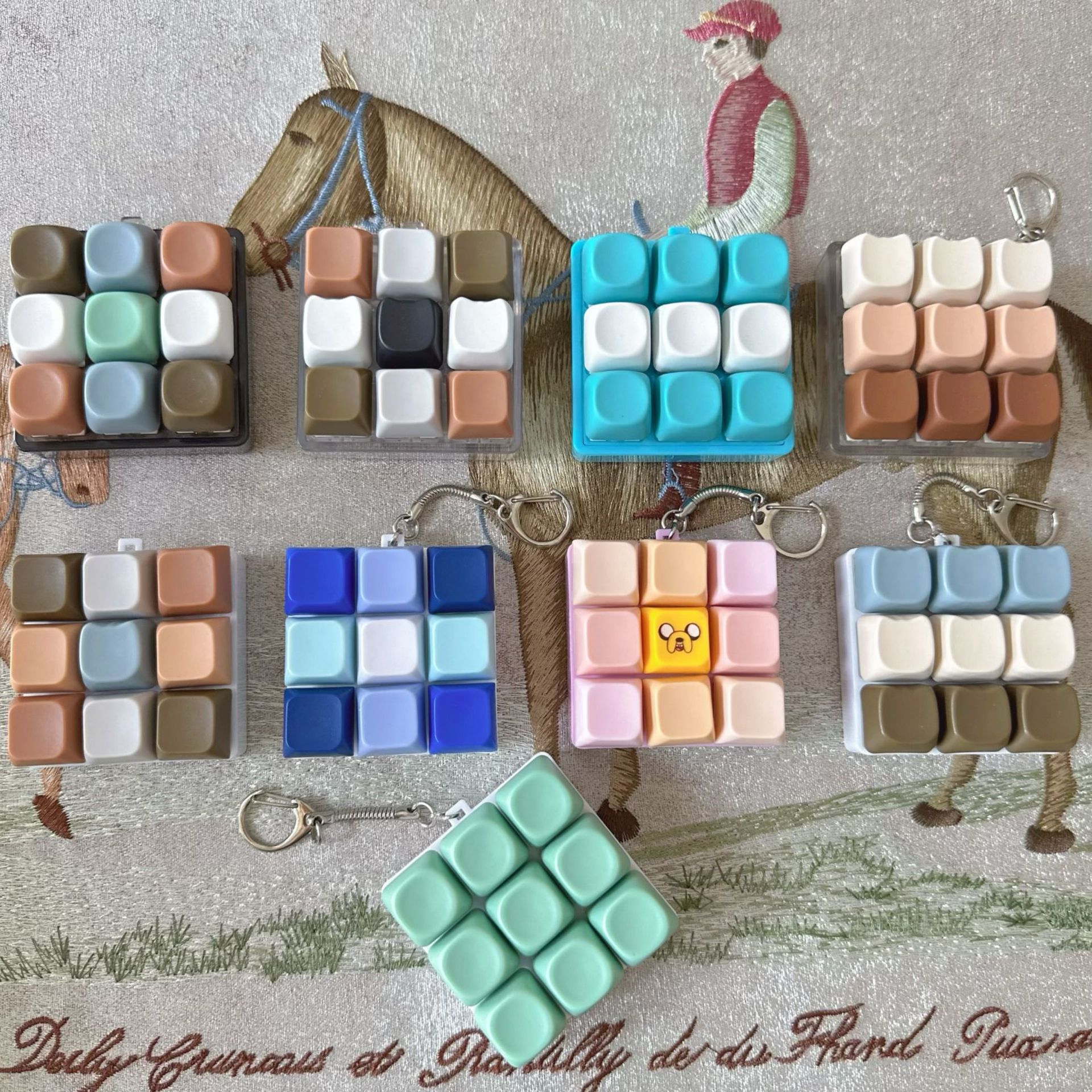 九键捏捏乐俄罗斯方块机械键9键