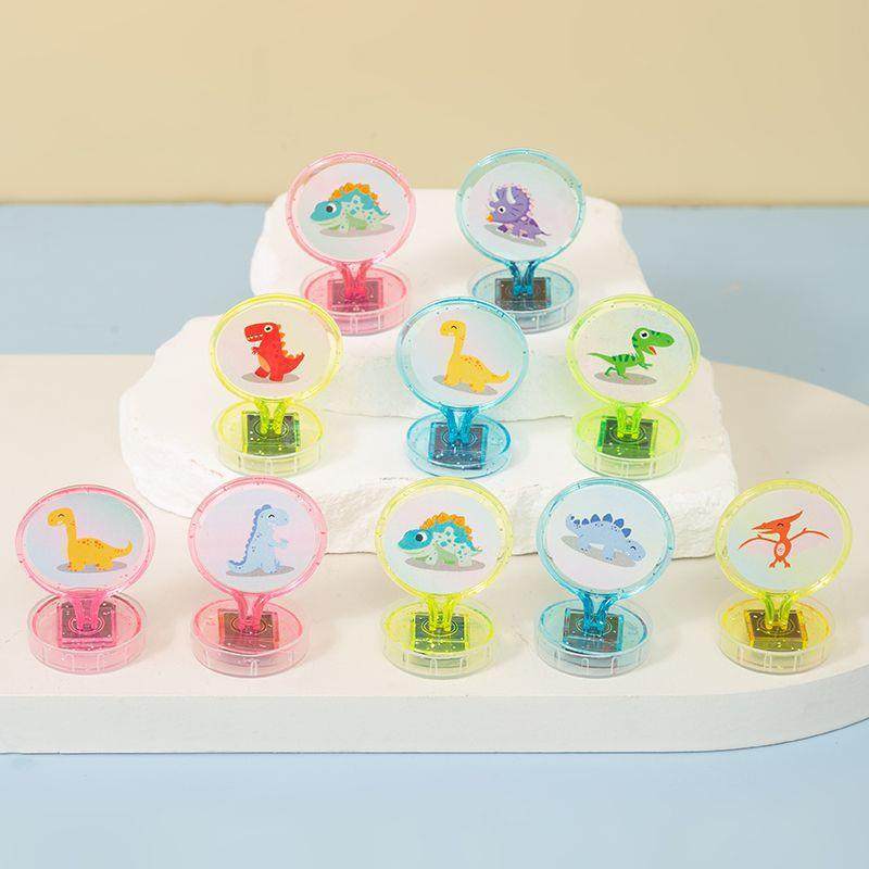 迷你卡通恐龙玩具印章幼儿园学生礼物扭蛋胶囊礼品新奇特玩具