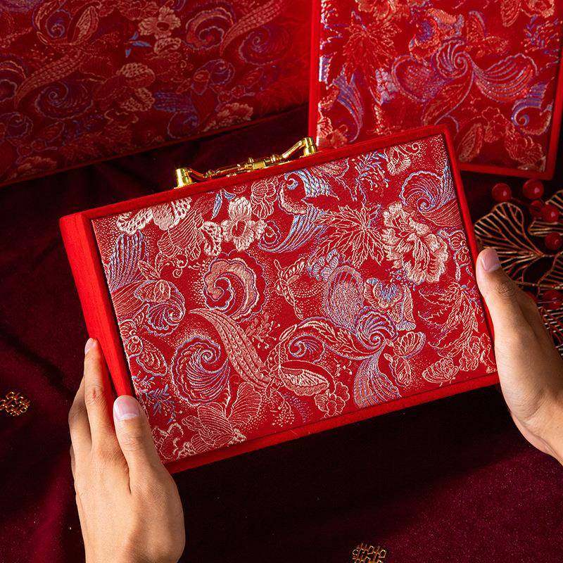 彩礼钱盒子结婚订婚礼金盒高档提亲彩礼盒五金首饰盒现金18万箱子,节庆用品/礼品,陪嫁用品套装,淘宝优惠券,粉丝福利购,淘宝优惠卷