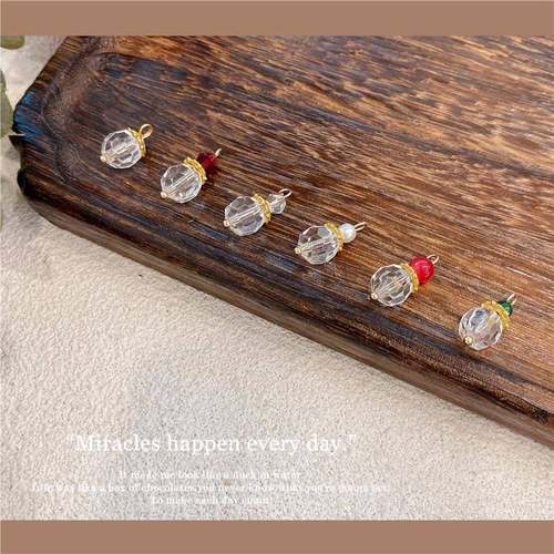 珠扣钮扣珍珠水晶扣子吊坠国风古风diy配饰旗袍汉服茶服配新中式