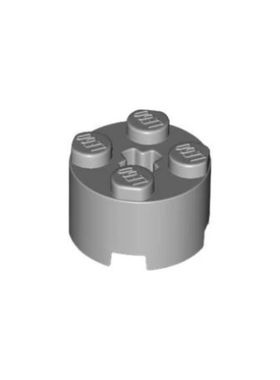 乐高/LEGO积木零配件 4211526 6143 3941 6116 浅灰色 2x2 圆柱砖