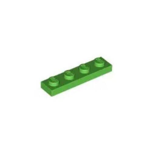 乐高/LEGO零件 6395814 3710 4247143 6138515 亮绿色 1x4 基础板