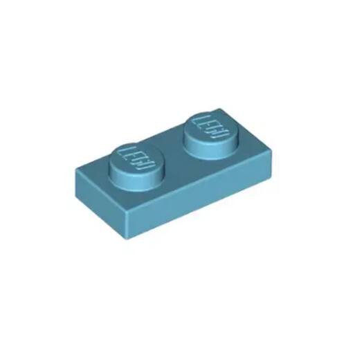 乐高/LEGO 6097419 3023 6225 28653 中湖蓝色 1x2基础板 4619511