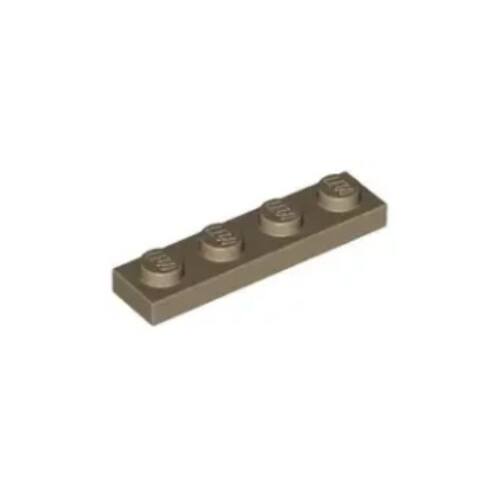 乐高/LEGO积木零件 4626904 3710 深米色 1x4 基础板 4颗粒板