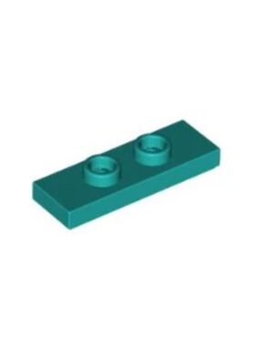 乐高/LEGO积木零件 6334098 34103 蓝绿色 1x3 三转二转接板