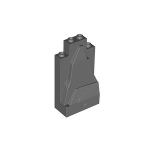 乐高/LEGO积木零件 4513326 47847 54782 深灰色 2x4x6山体砖墙砖